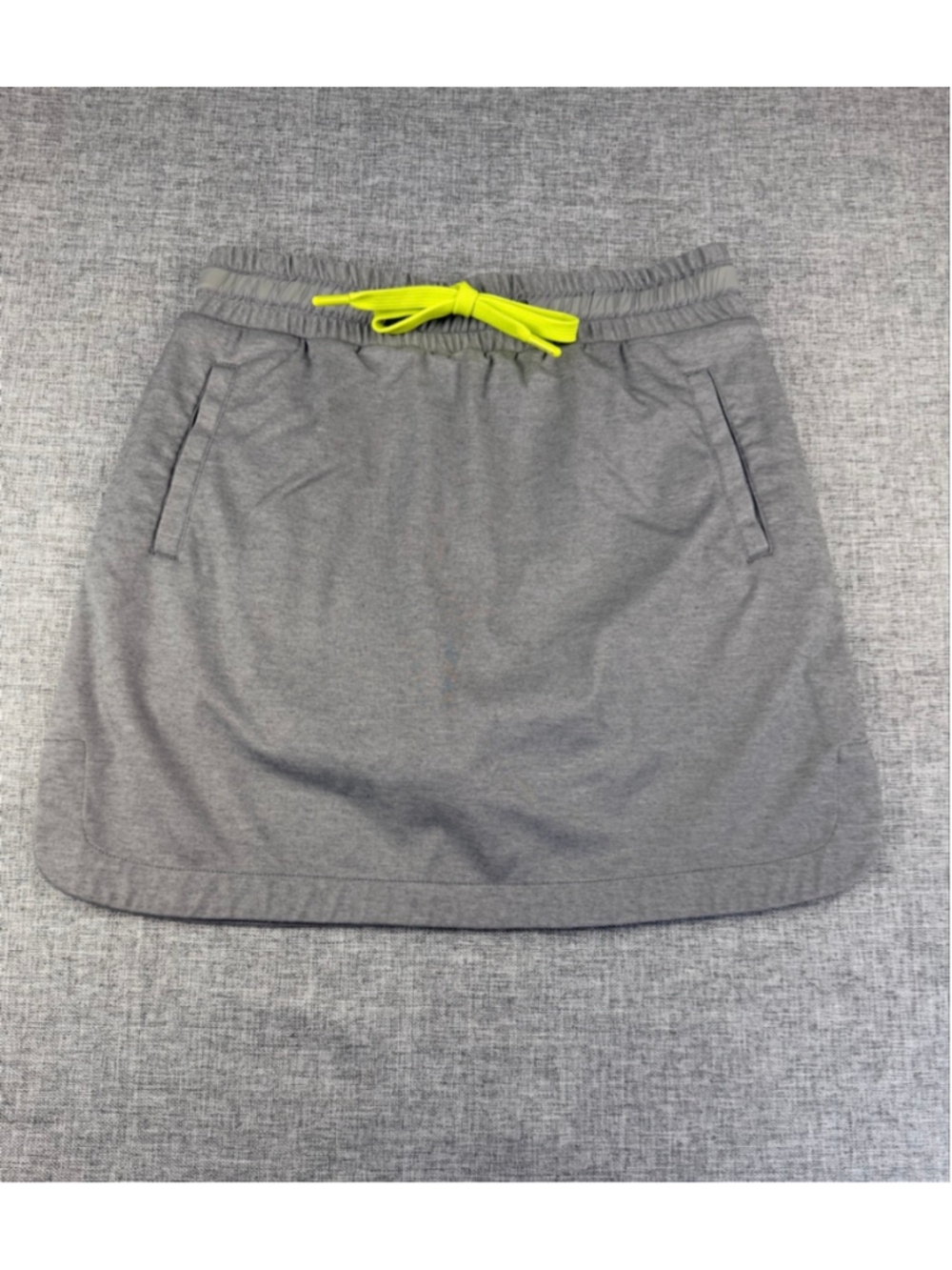 Women's Anatomie Myra Gray Skort Travel Athletic Drawstring Skirt Pockets XS